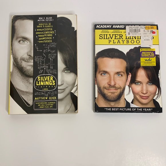 Book & DVD Bundle| Silver Linings Playbook | Mental Health Bi Polar Awareness - Picture 7 of 8